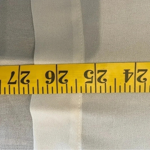 Marla Wynne Layers Off White/Ivory Button up Dolman Sleeve Blouse size M… - Picture 10 of 11